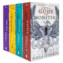 House of Devils Series by Kayla Edwards 4 Books Collection Set (City of Gods and Monsters, City of Souls and Sinners, City of Lies and Legends and City of Smoke and Brimstone)