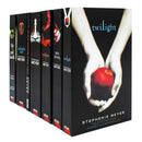 Twilight Saga Black Cover Stephenie Meyer 7 Books Collection Set Life and Death, Midnight Sun and More