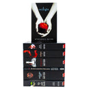 Twilight Saga Black Cover Stephenie Meyer 7 Books Collection Set Life and Death, Midnight Sun and More