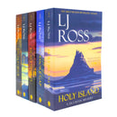 The DCI Ryan Mystery 5 Books Collection Set by LJ Ross - Holy Island, Sycamore Gap, Heavenfield, Angel, High Force (Book 1-5)