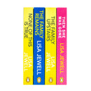 Lisa Jewell Collection 4 Books Set (The Family Upstairs, The Family Remains, Then She Was Gone, None Of This Is True)
