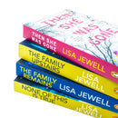 Lisa Jewell Collection 4 Books Set (The Family Upstairs, The Family Remains, Then She Was Gone, None Of This Is True)