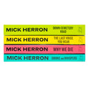 Mick Herron Zoe Boehm Thrillers 4 Books Collection Set (Down Cemetery Road, The Last Voice You Hear, Why We Die, Smoke and Whispers)