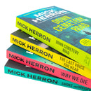 Mick Herron Zoe Boehm Thrillers 4 Books Collection Set (Down Cemetery Road, The Last Voice You Hear, Why We Die, Smoke and Whispers)