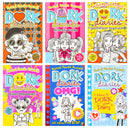 Dork Diaries Series 6 Books Collection Set (Birthday Drama!, Spectacular Superstar, I Love Paris!, Sister Showdown!, OMG!, How to Dork Your Diary)