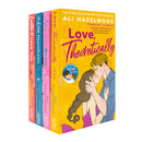 Ali Hazelwood Collection 4 Books Set (Love, Theoretically, The Love Hypothesis, Love on the Brain, Loathe to Love You)