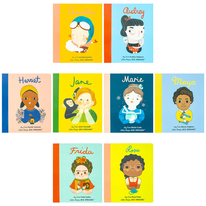 My First Library: Little People Big Dreams 8 Books Collection Box Set