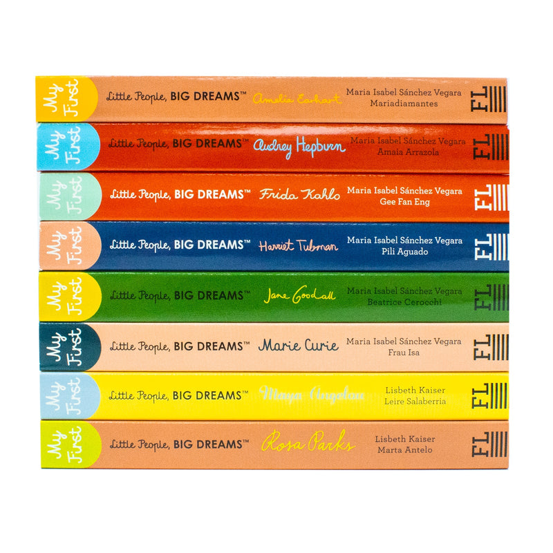 My First Library: Little People Big Dreams 8 Books Collection Box Set
