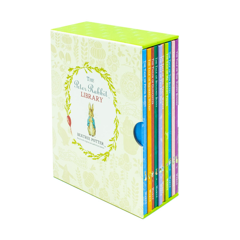 The Peter Rabbit Library 10 Books Collection Box Set Gift Pack