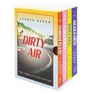 Lauren Asher The Dirty Air Series 4 Books Collection Box Set (Throttled, Collided, Wrecked & Redeemed)