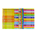 Rainbow Magic The Magical Adventure Collection 21 Books Set Including 3 Series by Daisy Meadows (Weather Fairies, Jewel Fairies & Sporty Fairies)