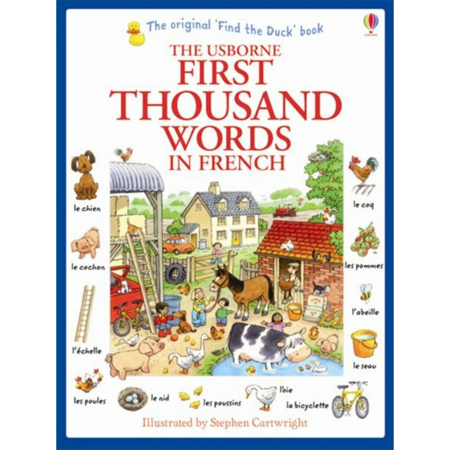 Usborne My First Thousand Words  In French