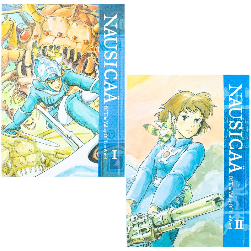 Nausicaa Of The Valley Of The Wind Box Set 2 Books Collection Graphical Novels