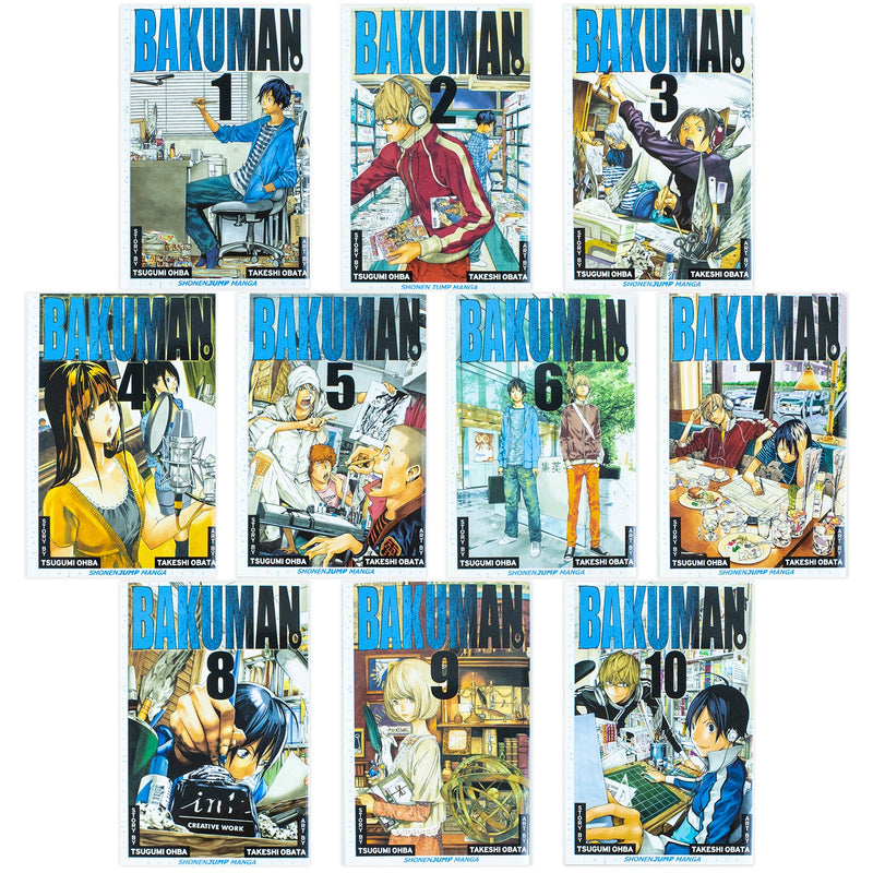 Bakuman Box Set 1-20 Complete Childrens Gift Set Collection