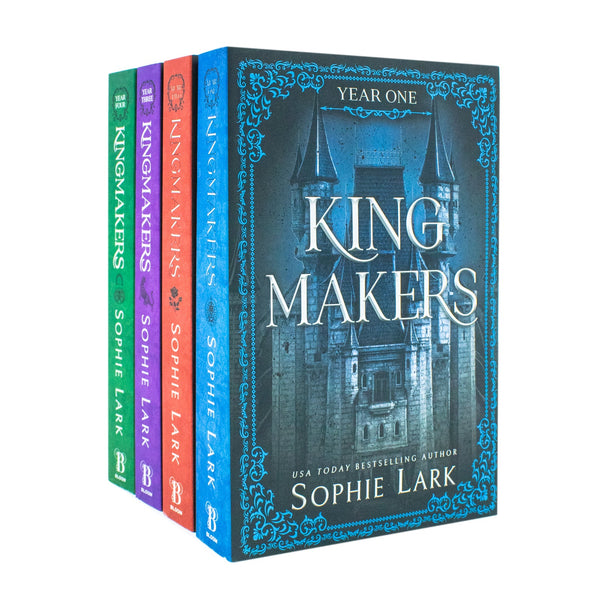 Kingmakers Series 4 Books Collection Set By Sophie Lark (Kingmakers Year One, Kingmakers Year Two, Kingmakers Year Three, Kingmakers Year Four)