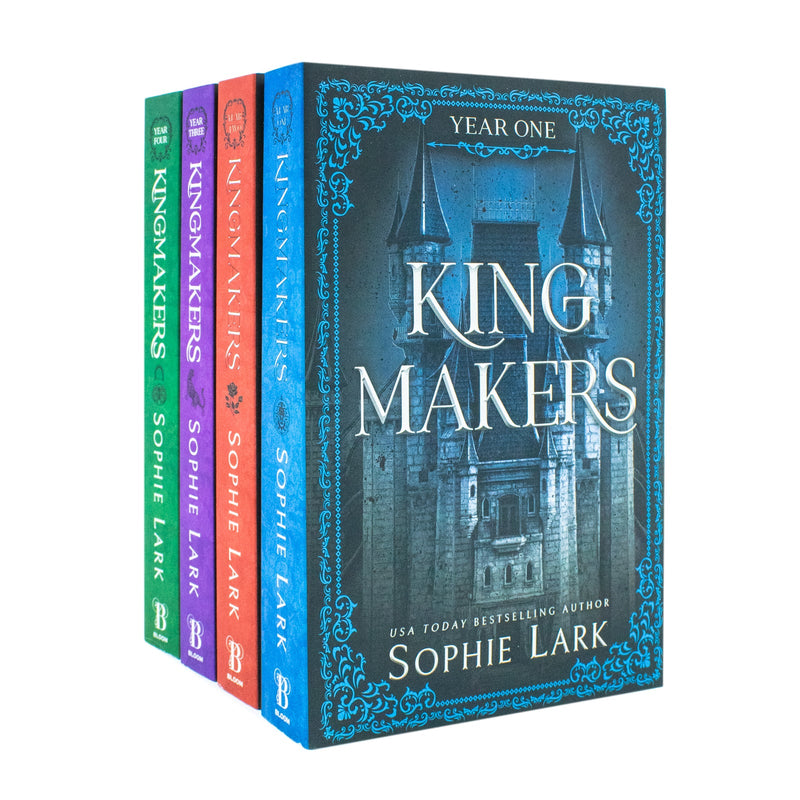 Kingmakers Series 4 Books Collection Set By Sophie Lark (Kingmakers Year One, Kingmakers Year Two, Kingmakers Year Three, Kingmakers Year Four)