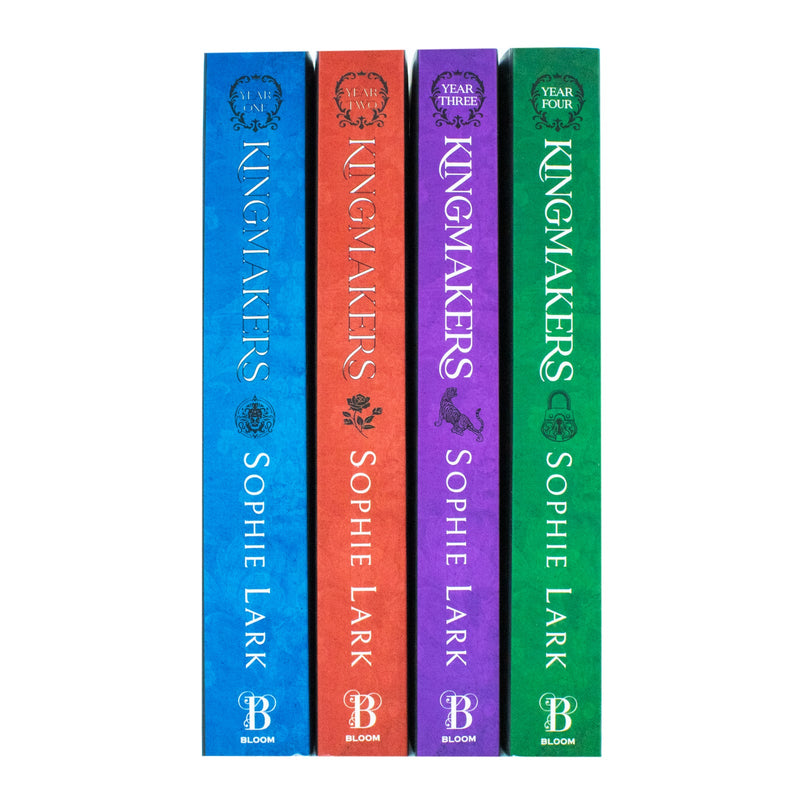 Kingmakers Series 4 Books Collection Set By Sophie Lark (Kingmakers Year One, Kingmakers Year Two, Kingmakers Year Three, Kingmakers Year Four)