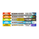 Robin Hood Series 5 Books Collection Set by Robert Muchamore (Hacking, Heists & Flaming Arrows | Piracy, Paintballs & Zebras | Jet Skis, Swamps & Smugglers | Drones, Dams & Destruction | Ransoms, Raids and Revenge)
