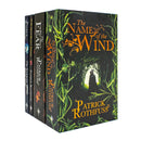 Kingkiller Chronicle Patrick Rothfuss Collection 4 Books Set (The Name of the Wind, The Wise Man’s Fear, The Slow Regard of Silent Things and The Narrow Road Between Desires)