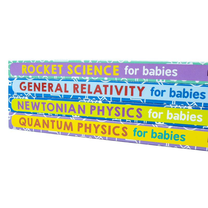 Baby University Four-Book Set (Quantum Physics, Rocket Science, General Relativity, Newtonian Physics)