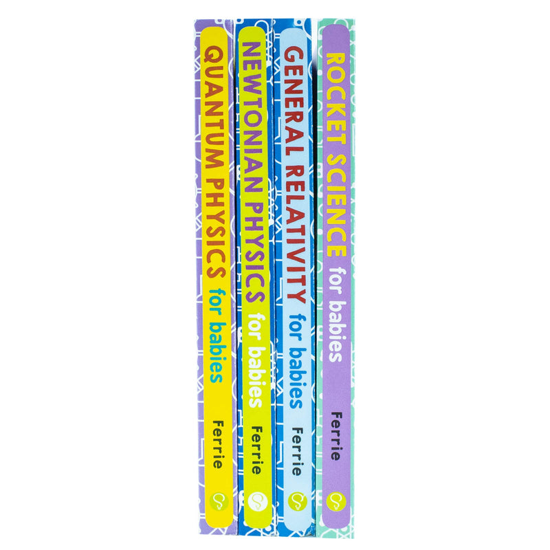 Baby University Four-Book Set (Quantum Physics, Rocket Science, General Relativity, Newtonian Physics)