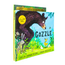 Julia Donaldson 4 Book Set – Monkey Puzzle, The Detective Dog, The Hospital Dog & Gozzle Children’s Collection