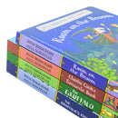 Julia Donaldson and Axel Scheffler 4 Board Books Collection Set (Charlie Cook's Favourite Book, The Gruffalo, The Gruffalo's Child, Room on the Broom)