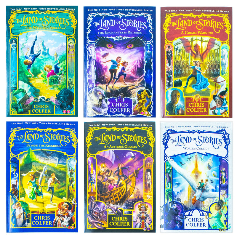 Land Of Stories Chirs Colfer Collection 6 Books Box Set