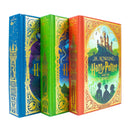 Harry Potter MinaLima Edition 3 Books Collection Set – Illustrated Wizarding World Collection