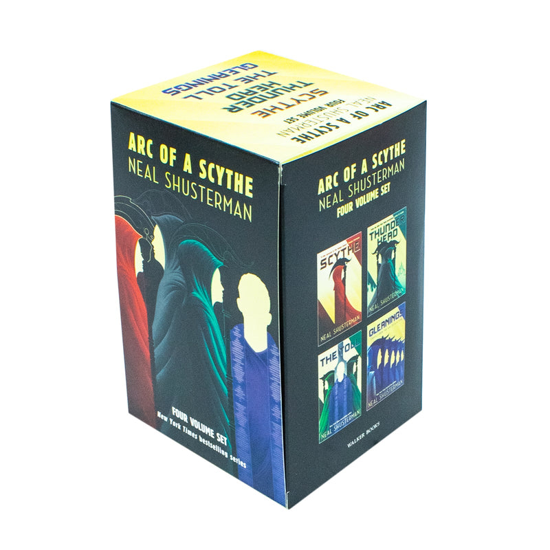 Arc Of A Scythe 4 Books Box Collection Set By Neal Shusterman - (The Toll,Thunderhead, Scythe, Gleanings)
