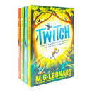 The Twitchers Series 4 Books Collection Set (Twitch, Spark, Clutch & Feather) by M G Leonard