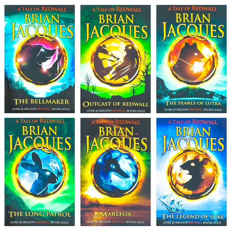 Brian Jacques Redwall Series 5 Books Collection Set-redwall books