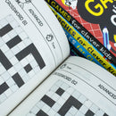 Brain Games Clever Kids 6 Books Collection Set (Brain Games, Travel Puzzle, Crosswords, Logic Games, WordSearches & Quiz Book)