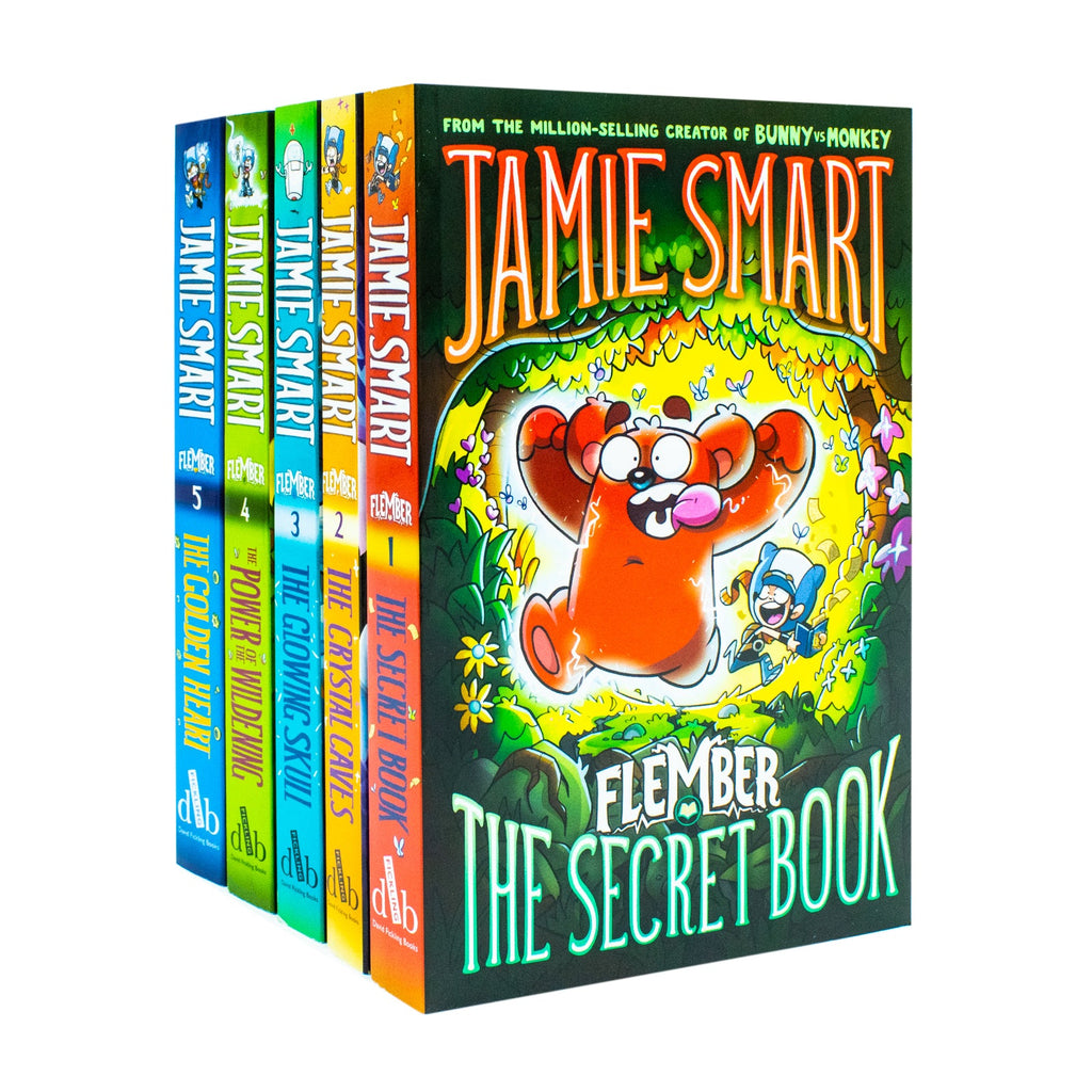 Flember Series 5 Books Collection Set (Books 1-5) by Jamie Smart (The
