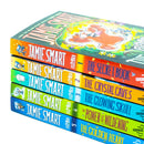 Flember Series 5 Books Collection Set (Books 1-5) by Jamie Smart (The Secret Book, The Crystal Caves, The Glowing Skull, The Power of the Wildening, The Golden Heart)