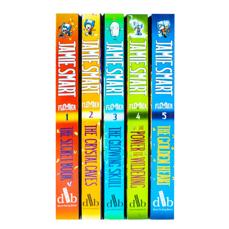 Flember Series 5 Books Collection Set (Books 1-5) by Jamie Smart (The