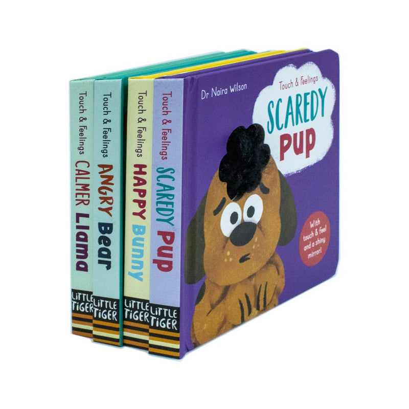 My First Behaviours Touch Feelings 4 Books Gift Box Set By Naira Wilson - Ages 0-5 - Board Book
