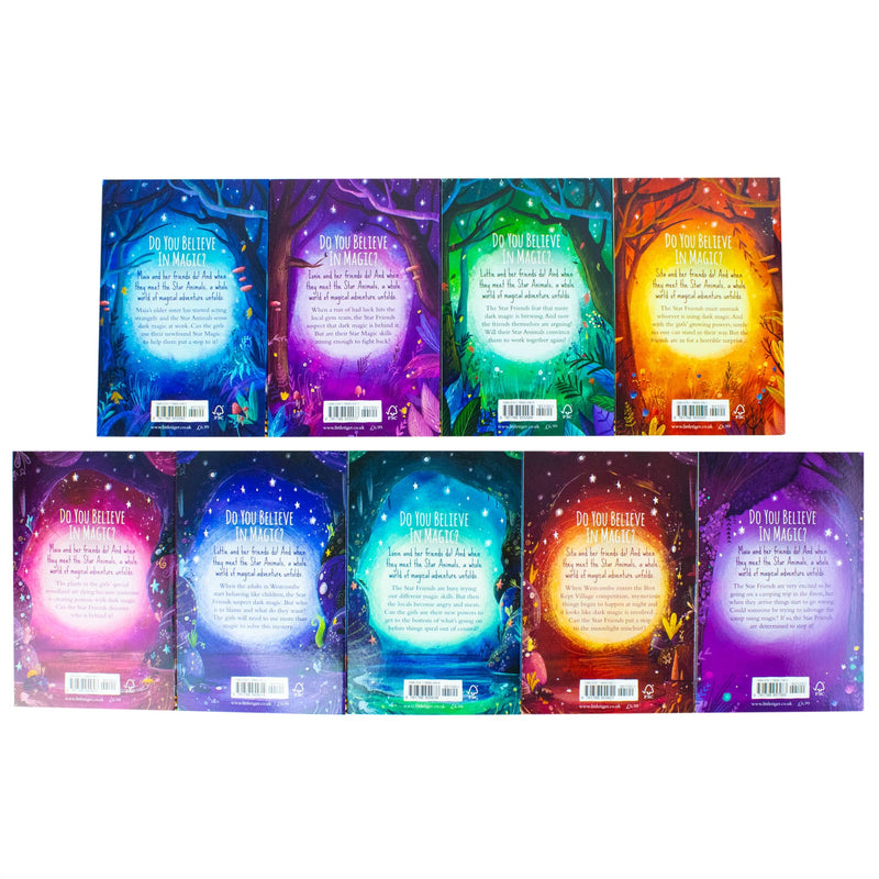 Linda Chapman Star Friends Series 9 Books Collection Set (Mirror Magic