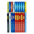 Ultimate Football Heroes Series 1 Collection 10 Books Set Kane, Messi, Ronaldo,Rashford, Son Heung-min, Bruno Fernandes, Haaland, Neymar, Rice, Saka