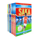 Ultimate Football Heroes Series 1 Collection 10 Books Set Kane, Messi, Ronaldo,Rashford, Son Heung-min, Bruno Fernandes, Haaland, Neymar, Rice, Saka