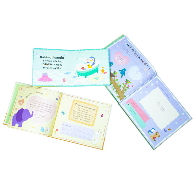 Baby Books - Books Collection Set Inc Baby Record Book