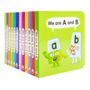 A Case of Alphablocks - 12 Mini Board Book Collection Carry Case, Ideal for Holidays and Early Learning and Preschool Ages! (Alphablocks Board Books)