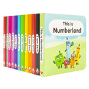 Numberblocks 12 Mini Board Books Carry Case – Learn Numbers Early Learning Preschool Collection