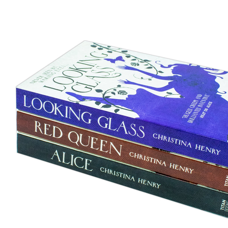 The Chronicles of Alice Trilogy boxset by Christina Henry (Alice, Red Queen, Looking Glass)