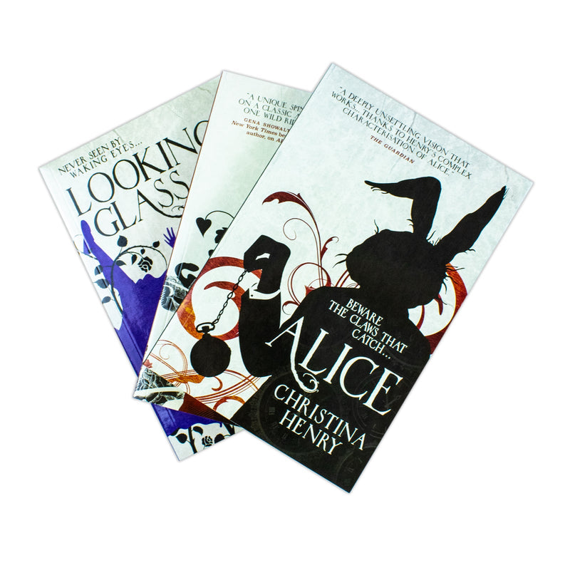 The Chronicles of Alice Trilogy boxset by Christina Henry (Alice, Red Queen, Looking Glass)