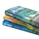 DCI Logan Crime Thrillers 17-19 3 Books Collection Set by JD Kirk (In Service of Death, Where the Pieces Lie, A Dead Man Walking)