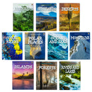 Introduction to Geography for Beginners 10 Books Collection Set – Coral Reefs, Mountains & Educational Learning Collection for Kids