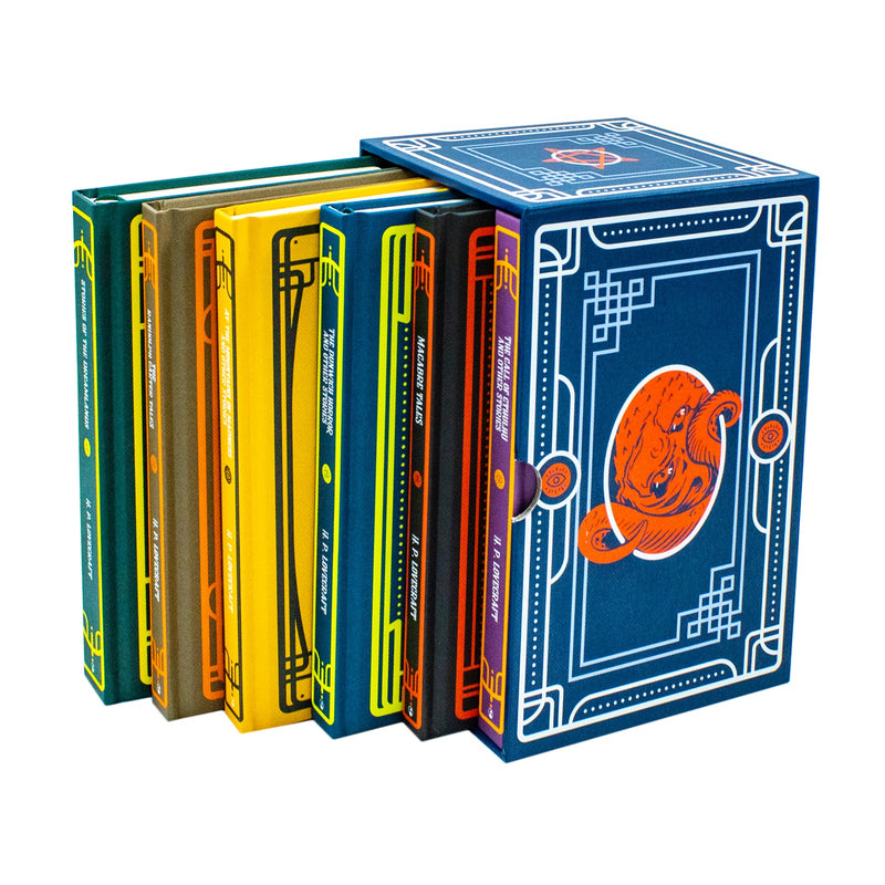 The H.P. Lovecraft 6 Book Hardback Collection: Macrabre Tales, Stories of the Dreamlands, The Randolph Carter Tales,The Call of Cthulhu & Other Stories