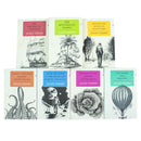 Jules Verne 7 Books Collection Set – Journey to the Centre of the Earth, Around the World in Eighty Days & Classic Adventure Collection