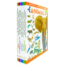 Universal Knowledge Library Animals & Nature 8 Book Set – Dinosaurs, Oceans, Volcanoes & Science Collection